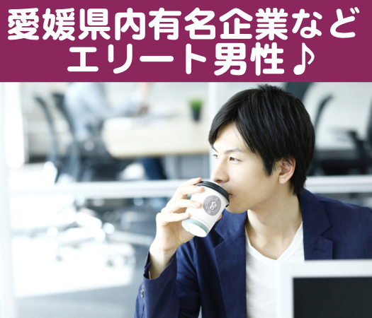 愛媛県内有名企業or財閥系企業or公務員or年収400万円以上のエリート男性