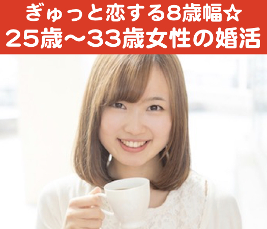 愛媛 松山 の婚活パーティー 恋する8歳幅 25歳 33歳女性限定 リンクストア