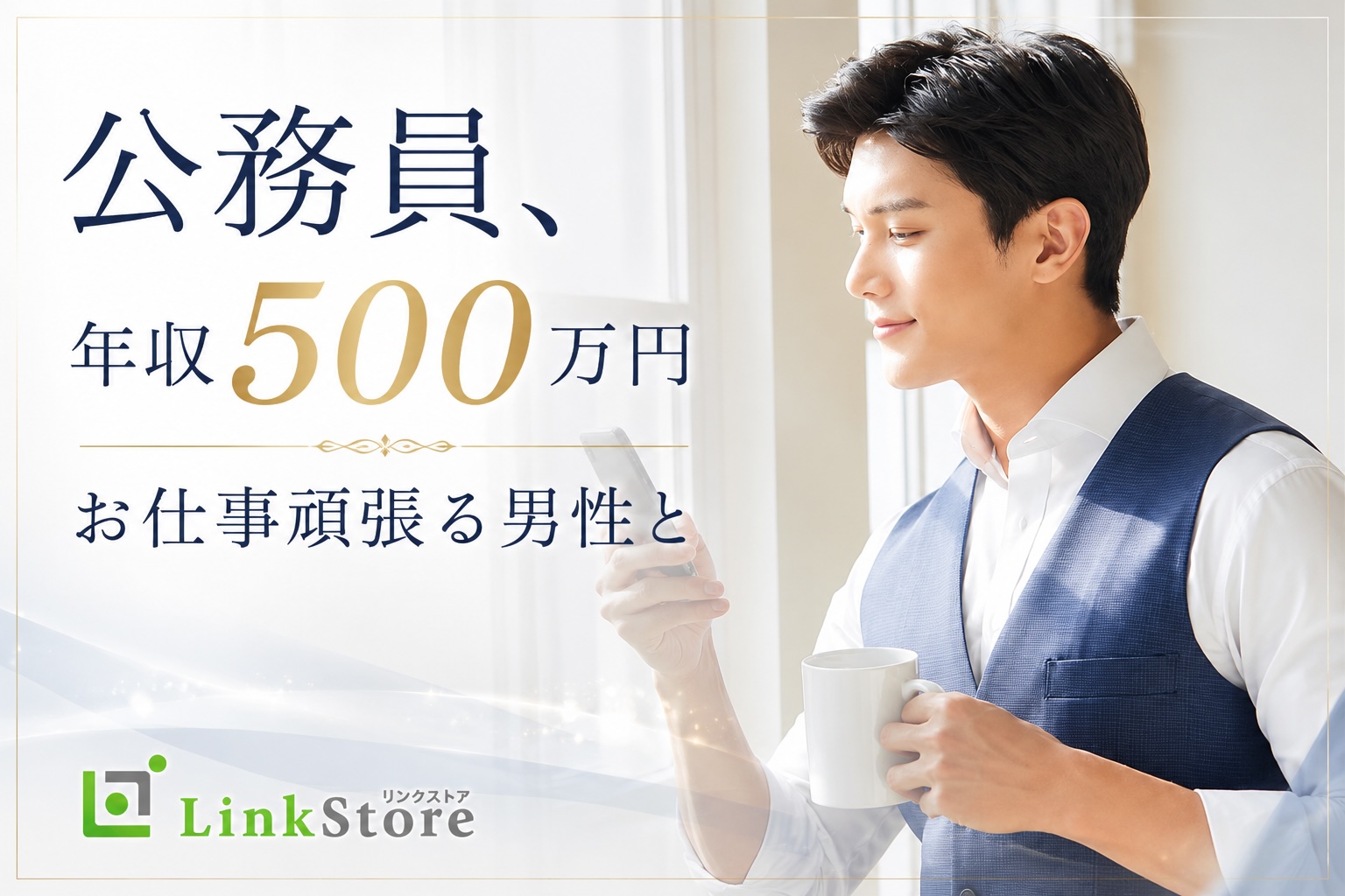 公務員・年収500万以上などお仕事頑張る男性★結婚前提のお付き合い♪